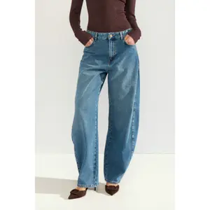 Women's Barrel Jeans Nümph Nuamsterdam HR image-3