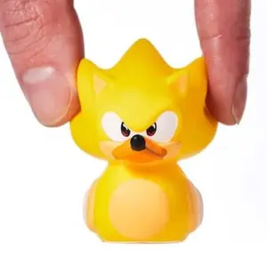 Mini figurine Numskull Sonic - The Hedgehog Tubbz Super Sonic image-0