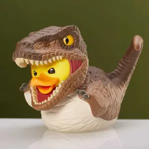 Collectible figurine Numskull Jurassic Park Tubbz Velociraptor image-0
