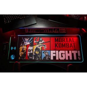 Tapis de souris LED avec chargeur sans fil Numskull Mortal Kombat