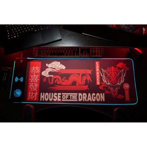 Tapis de souris avec chargeur mobile Numskull House of the Dragon