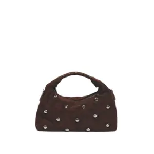 Women's Handbag Nunoo Dandy Rivet Suede