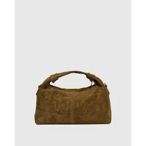 Håndtaske til kvinder Nunoo Dandy Rivet Suede image-2