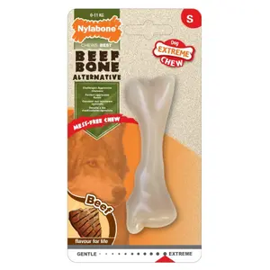 Παιχνίδι για σκύλους Nylabone Extreme Chew - Beef Bone S