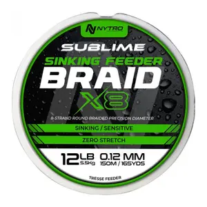 Braid Nytro Sublime X8 Sinking Feeder Braid image-0