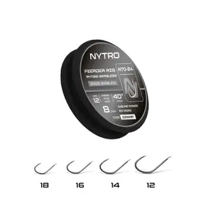 Hook Nytro Nto-B4 Barbless Fine Feeder image-0