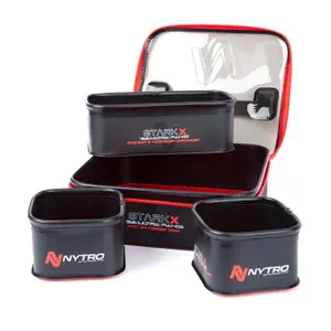 Bait Bag 2+1 Nytro Starkx Ultra-Eva Feeder Tray image-0