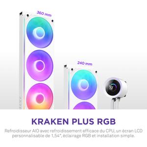 Watercooling RGB NZXT Kraken Plus image-4