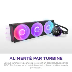 Watercooling 420 RGB V2 NZXT Kraken Elite image-4