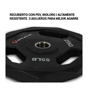 Disque de poids olympique O'live Fitness Elite 2,5/15 kg image-3