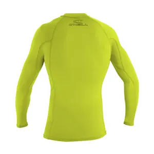 Rash Guard Manica Lunga O'NEILL Basic Skins Uomo - Protezione Solare UPF 50+ Per Surf E Spiaggia