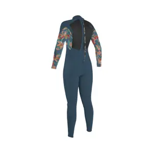 Girls' Full Zip Back Surf Wetsuit O'Neill Epic 4/3 mm image-1