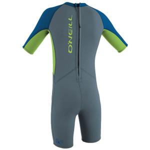 Våtdräkt med dragkedja i ryggen för babypojke O'Neill Reactor-2 2 mm image-1