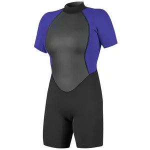 Dames wetsuit met rugritssluiting O'Neill Reactor-2 2 mm