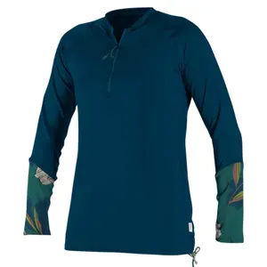 T-Shirt mit langen Ärmeln und Reißverschluss auf der Vorderseite Frau O'Neill Sun image-0