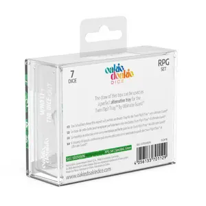 Pack of 7 dice Oakie Doakie RPG-Set Speckled image-2