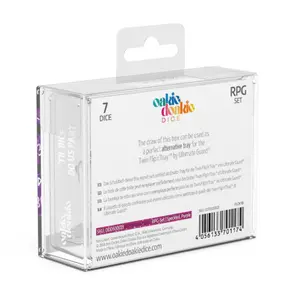 Pack of 7 dice Oakie Doakie RPG-Set Speckled image-2