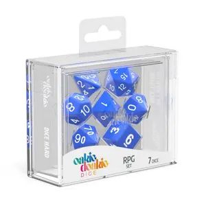 Pack of 7 dice Oakie Doakie RPG-Set Solid image-1