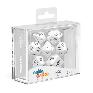 Pack of 7 dice Oakie Doakie RPG-Set Solid image-1