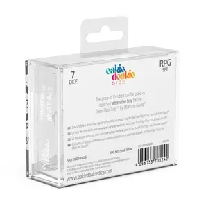 Pack of 7 dice Oakie Doakie RPG-Set Solid image-2