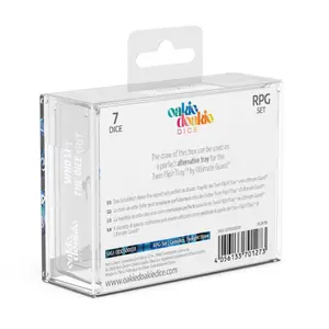 Pack of 7 dice Oakie Doakie RPG-Set Gemidice - Twilight Stone image-2