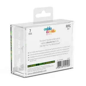 Pack of 7 dice Oakie Doakie RPG-Set Gemidice - Jungle image-2