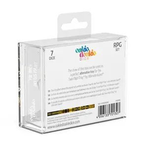 Pack of 7 dice Oakie Doakie RPG-Set Gemidice - Hornet image-2