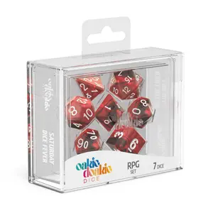 Pack of 7 dice Oakie Doakie RPG-Set Gemidice - Vampire image-1