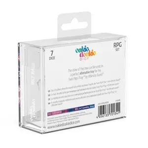 Pack of 7 dice Oakie Doakie RPG-Set Gemidice - Venus image-2