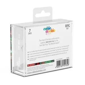 Pack of 7 dice Oakie Doakie RPG-Set Gemidice - Bloody Jungle image-2