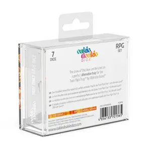Pack of 7 dice Oakie Doakie RPG-Set Gemidice - Sunstone image-2