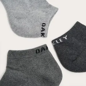 Lot de 3 chaussettes moto court Oakley Solid image-3