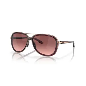 Lunettes de soleil Oakley Split Time Crystal Raspberry image-0