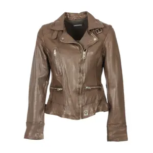 Leather jacket woman Oakwood Video image-0