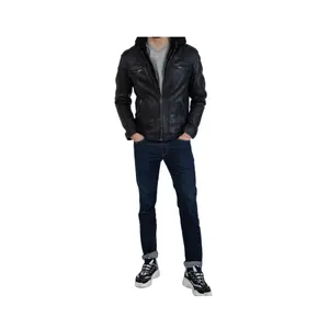 Veste en cuir Oakwood Drink image-3