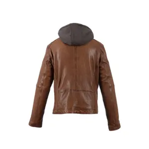 Veste en cuir Oakwood Drink image-1