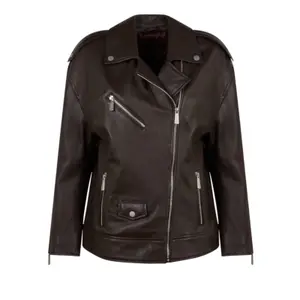 Leather jacket woman Oakwood Drew image-0