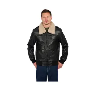 Giubbotto in pelle Oakwood Gennaro image-1