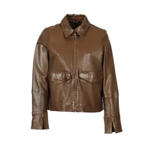 Leather jacket woman Oakwood Darla image-0