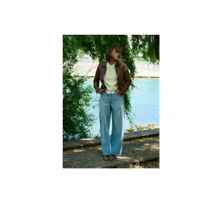 Leather jacket woman Oakwood Lexia image-2