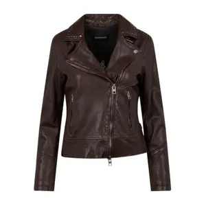 Leather jacket woman Oakwood Bruna image-0