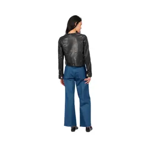 Women's Zip Leather Jacket Oakwood Susan image-3