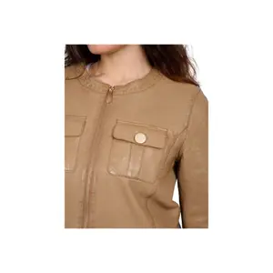 Women's Zip Leather Jacket Oakwood Susan image-2