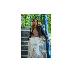 Women's Zip Leather Jacket Oakwood Susan image-4