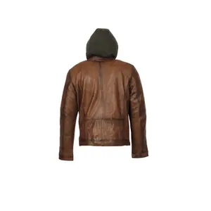 Veste en cuir Oakwood Drink image-1