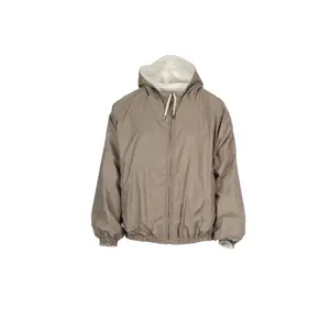 Women's Leather Hooded Jacket Oakwood Gaia image-1