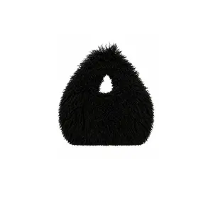 Women's faux fur handbag Oakwood Spoty