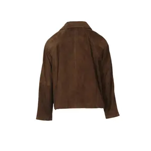 Damen Velours Ziegenleder Blouson Oakwood Melrose image-1
