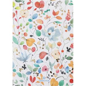 Soft checkered notebook with mixed lined regulation Oberthur A6 Salto