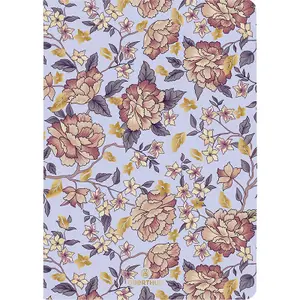 Cuaderno de cuadrícula pequeña suave con regla mixta rayada y lisa Oberthur A6 Salto